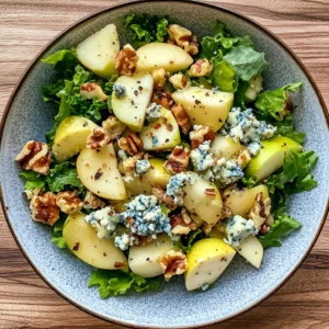 Apple Walnut & Blue Cheese Salad