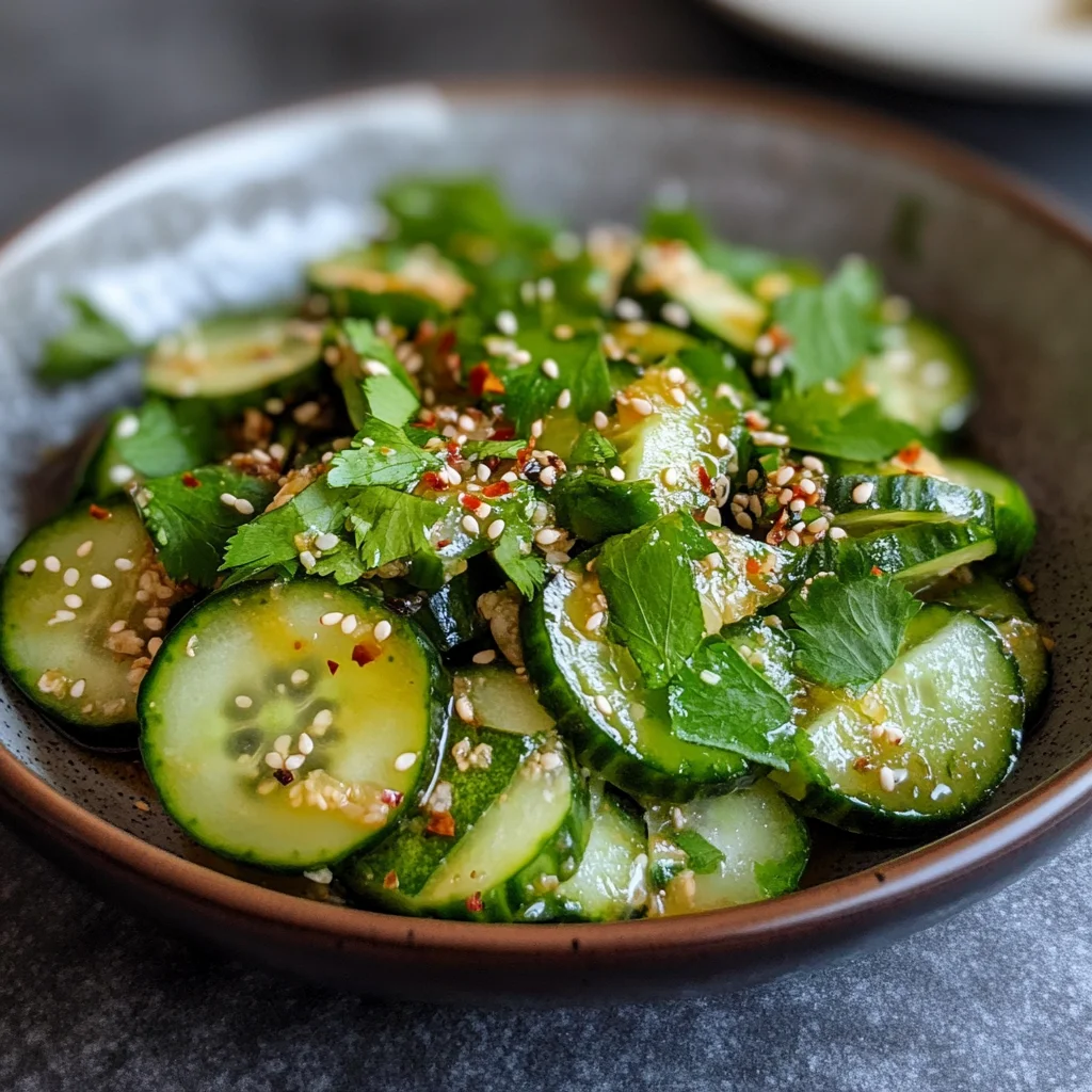 Asian Cucumber Salad: A Refreshing and Flavorful Recipe