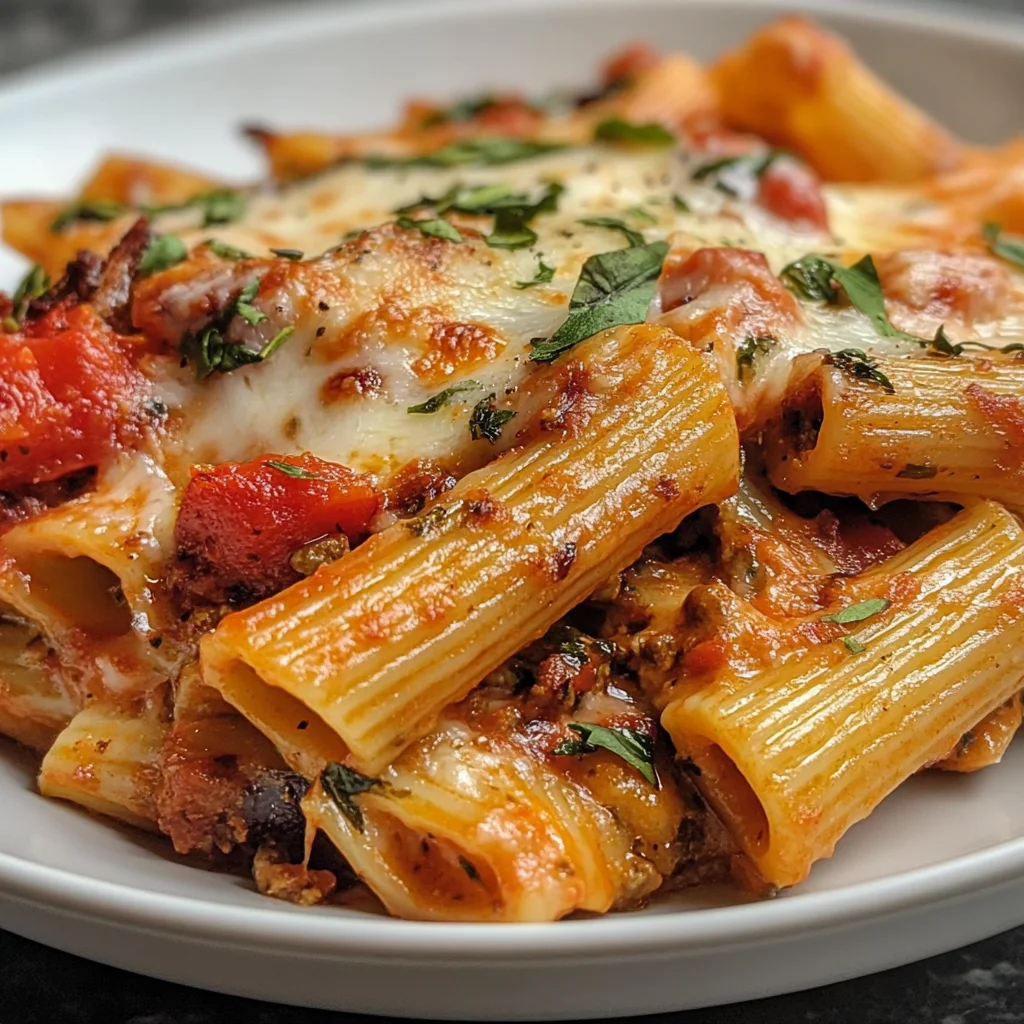 Baked Mediterranean Pasta: A Flavorful Journey to the Sun