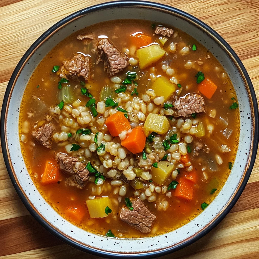 Beef Barley Soup: A Hearty and Flavorful Recipe