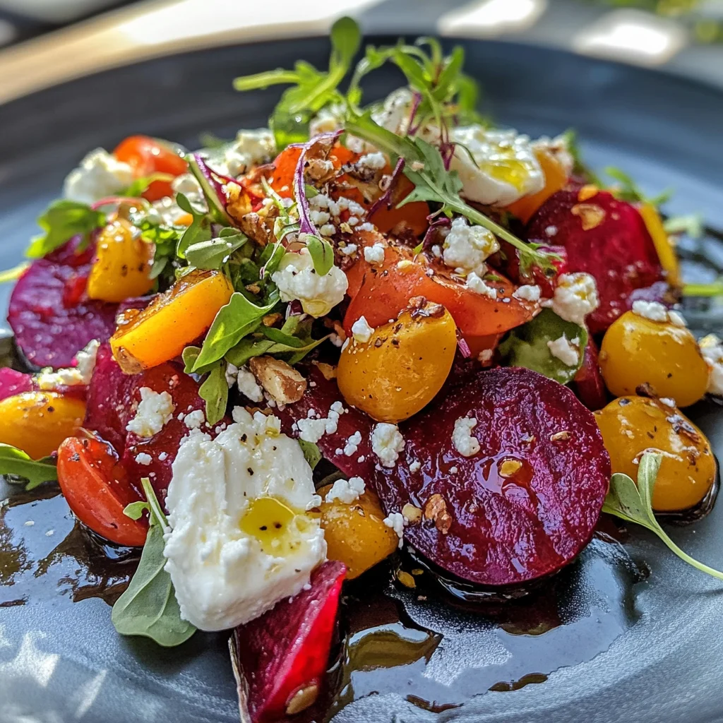 Beet & Goat Cheese Salad: A Vibrant and Delicious Recipe