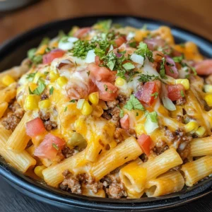 Cheesy Taco Pasta
