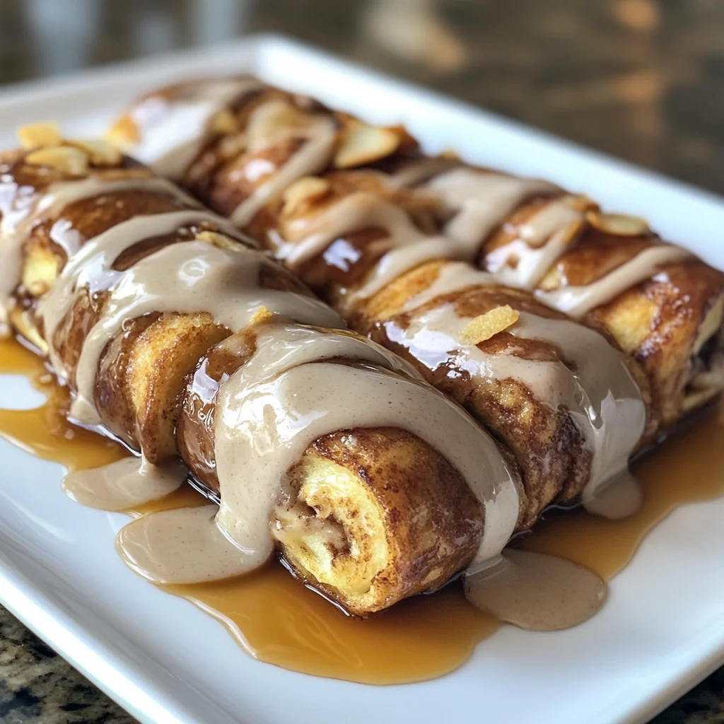 Cinnamon Roll French Toast Roll-up Recipe