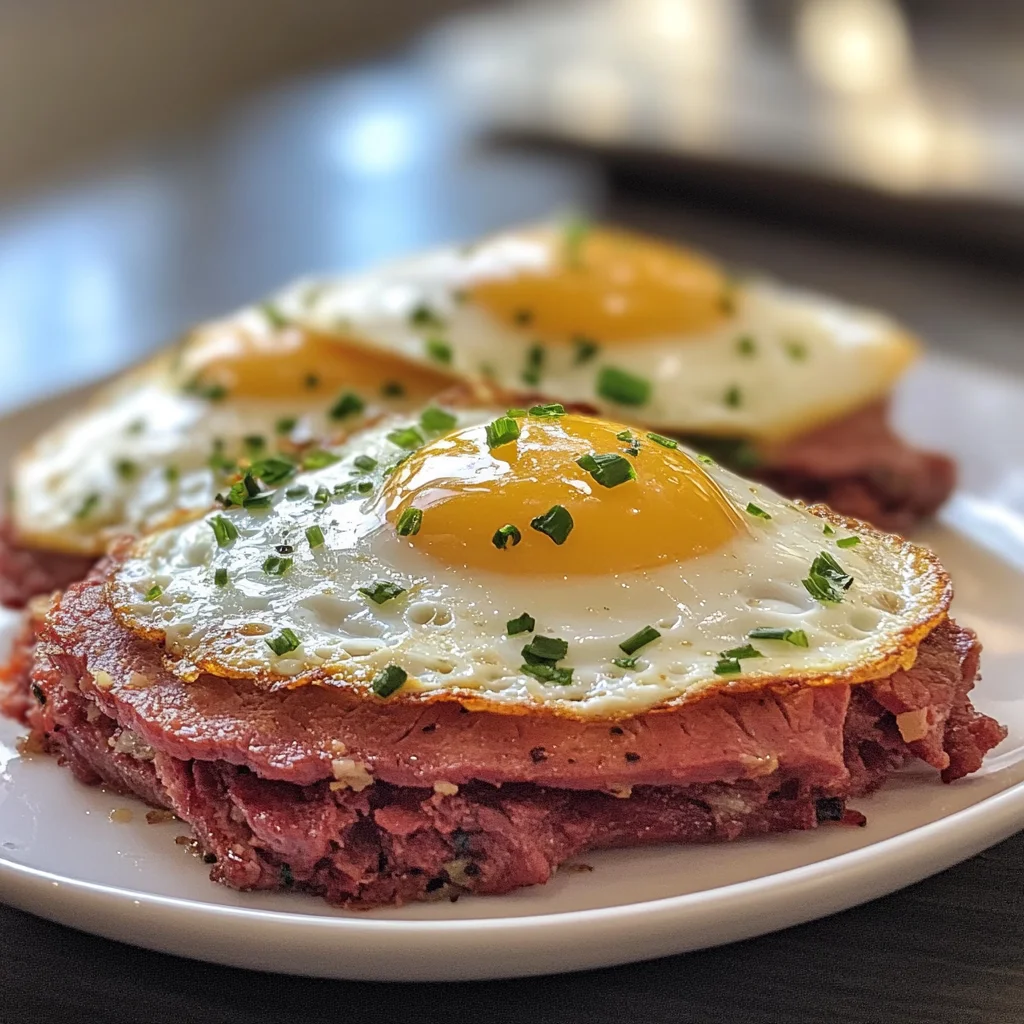 Corned Beef Hash with Fried Eggs: A Classic Breakfast