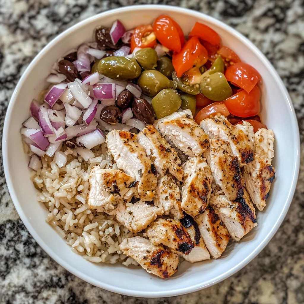 Greek Chicken Bowl: A Flavorful Journey to Greece