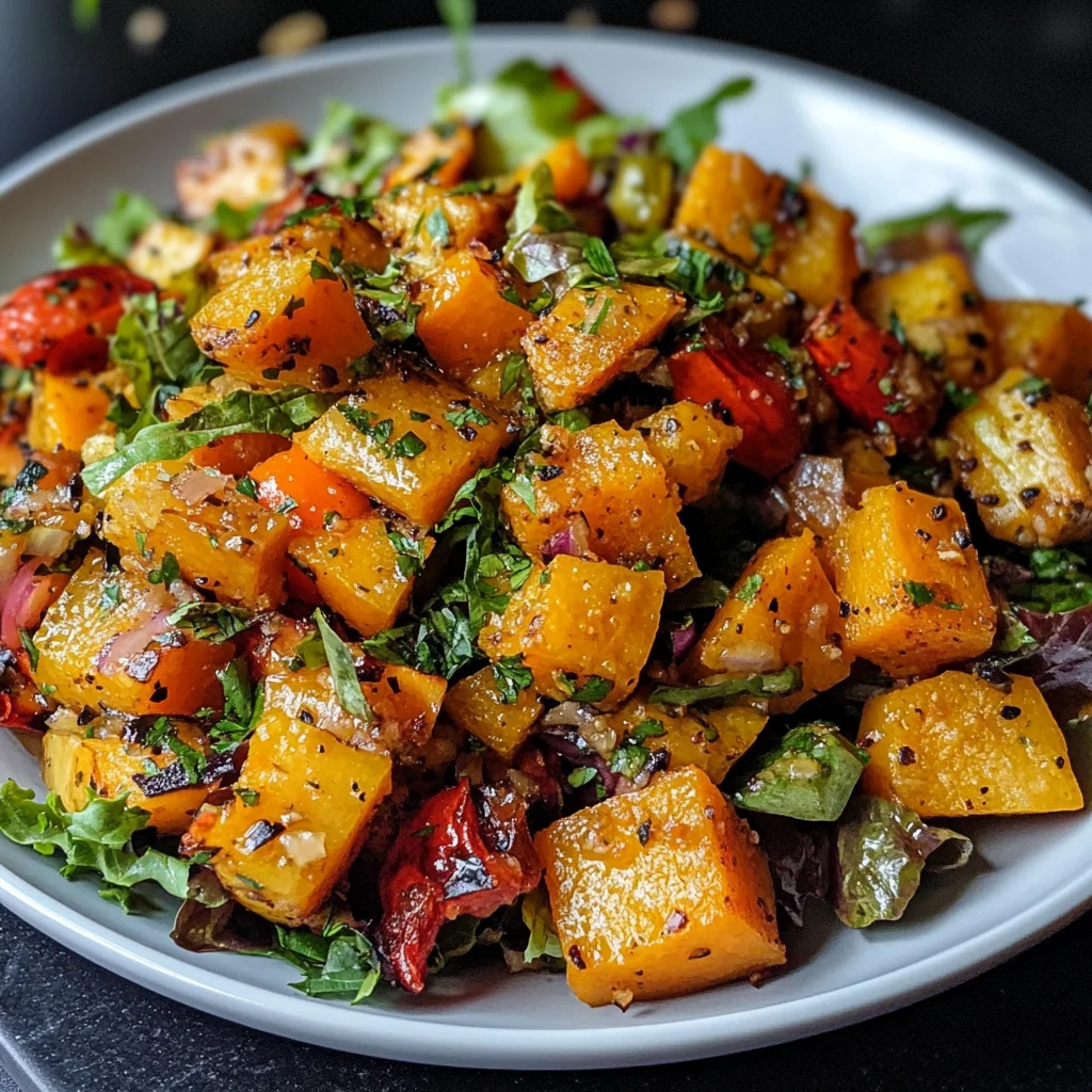 Harvest Salad with Butternut Squash: A Delicious Autumn Recipe