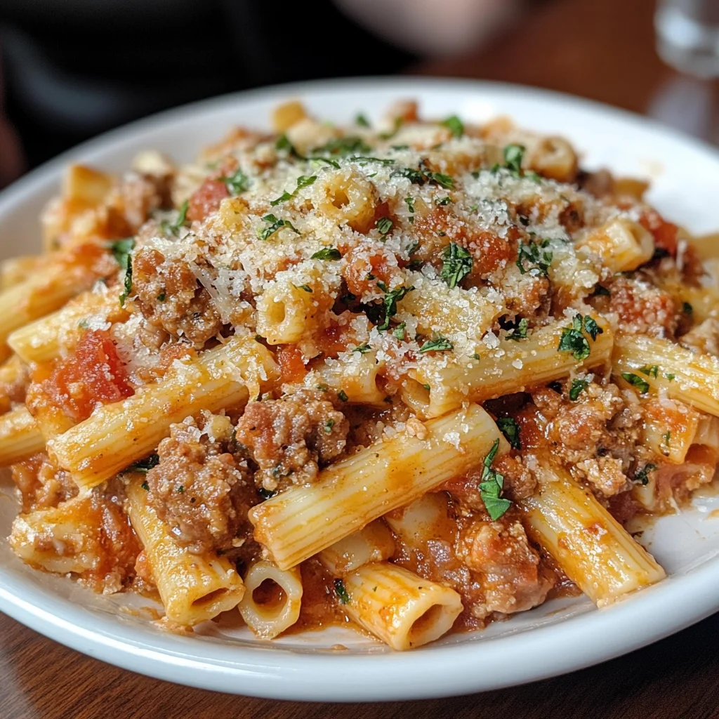 Italian Sausage Baked Ziti: A Comfort Food Masterpiece