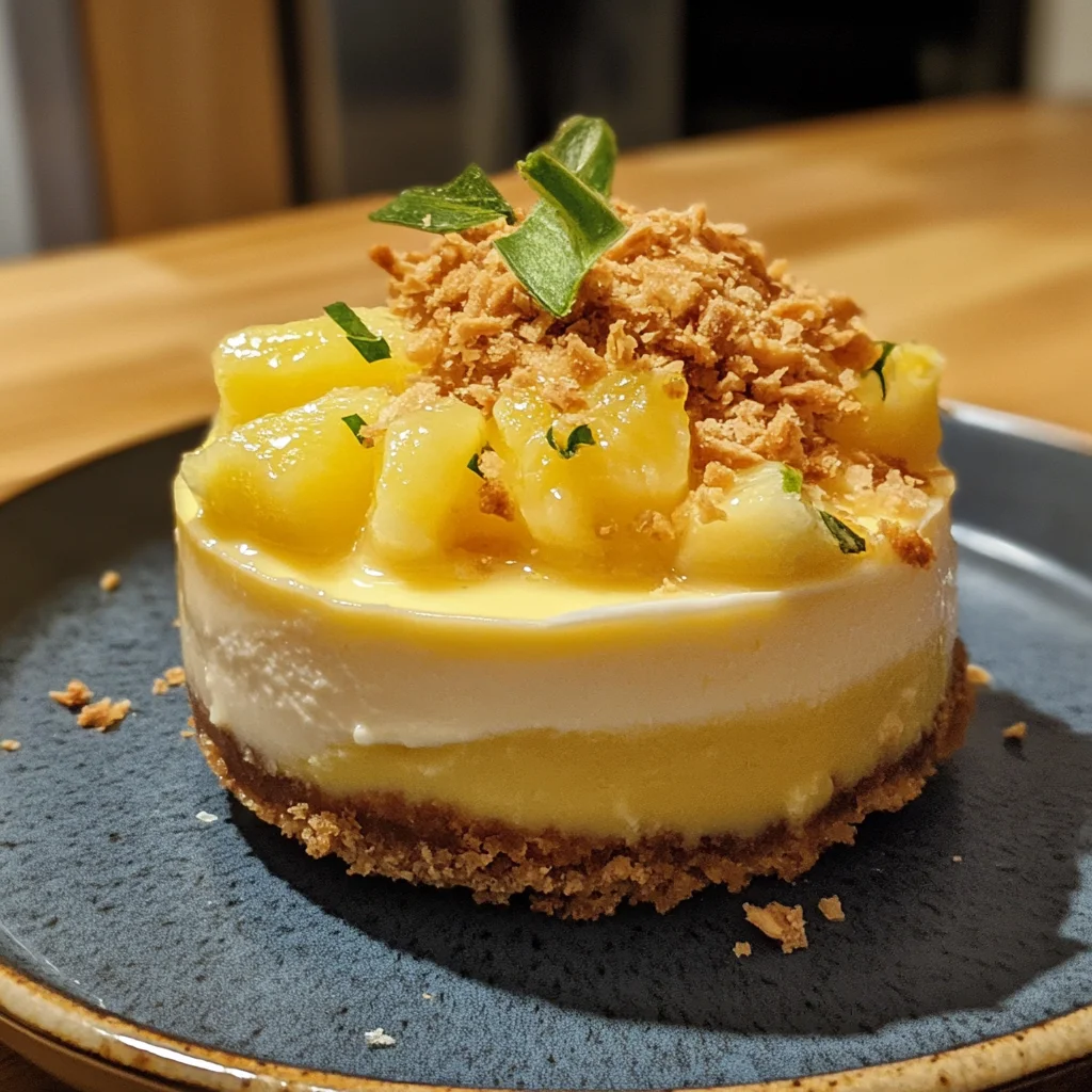 Key Lime Pie Cheesecake Piña Colada Recipe
