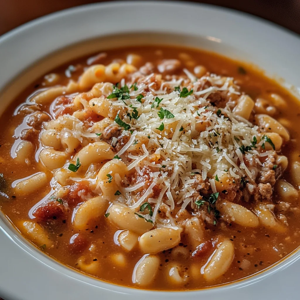 Olive Garden Pasta Fagioli Soup: A Deliciously Authentic Recipe