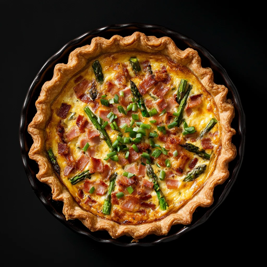 Pancetta and Asparagus Quiche: A Delicious Springtime Treat
