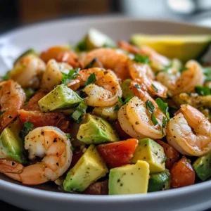 Shrimp & Avocado Salad