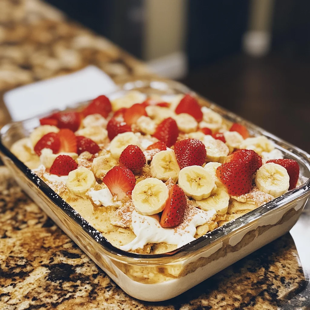 Strawberry Cheesecake Banana Pudding Recipe