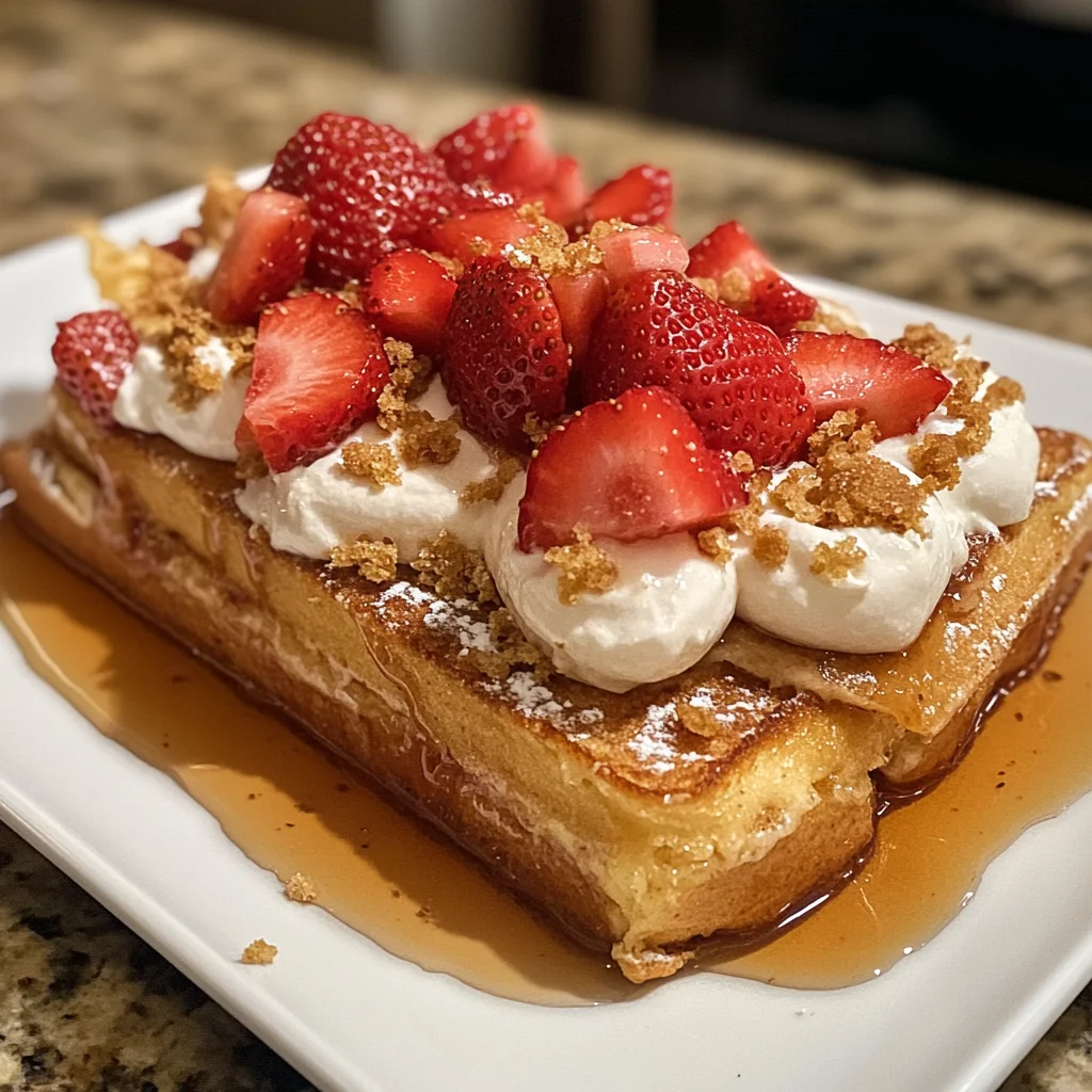 Strawberry Shortcake French Toast: A Sweet & Savory Delight