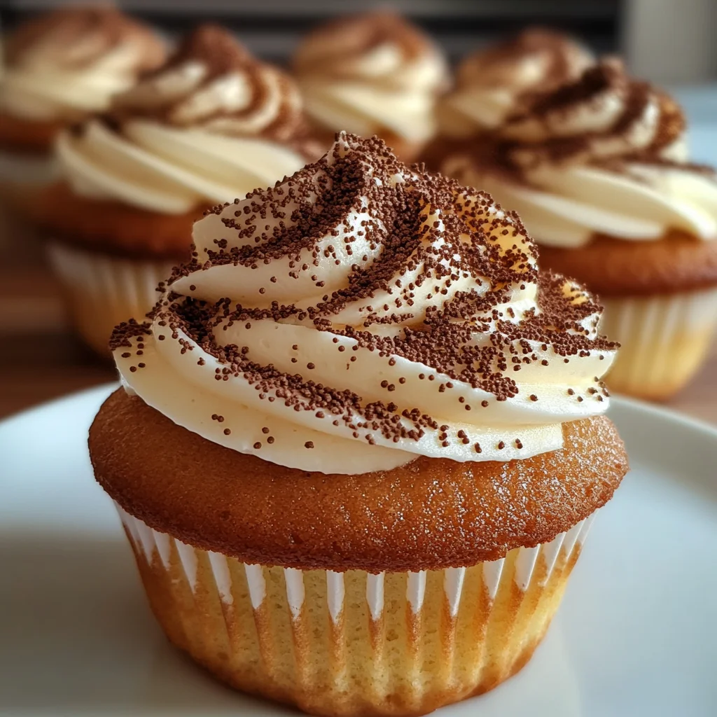 Tiramisu Cupcakes Recipe