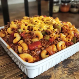 Sloppy Joe Casserole