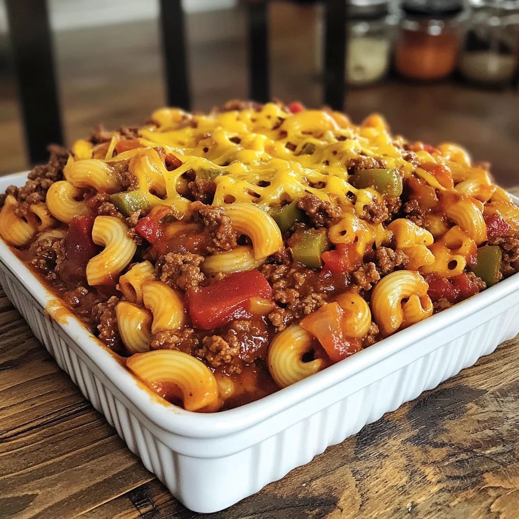 Sloppy Joe Casserole: A Comfort Food Classic Reimagined